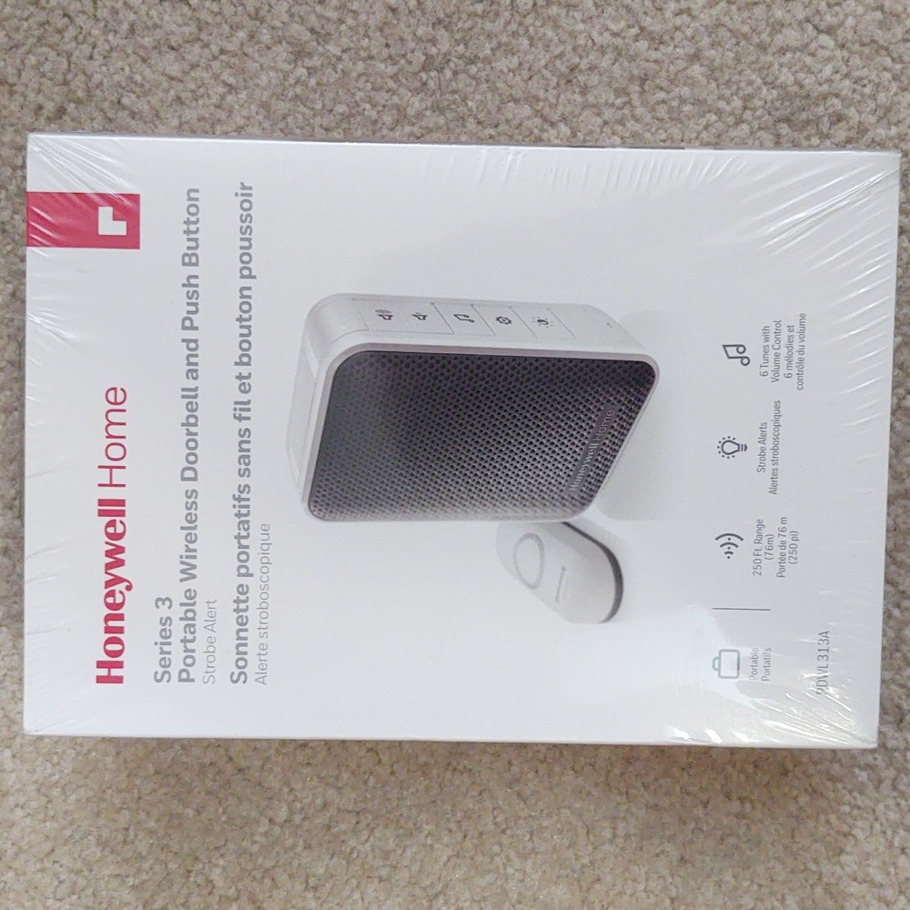 Portable Wireless Doorbell - Honeywell Home
